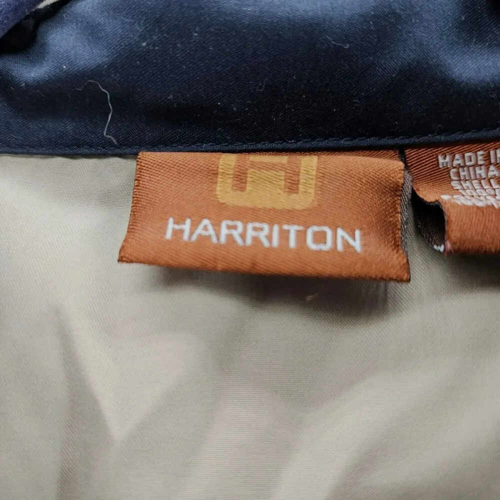 Harriton Womens Jacket Multi-Color Size Medium Polyester Blend Zip Close Pockets - Picture 6 of 13
